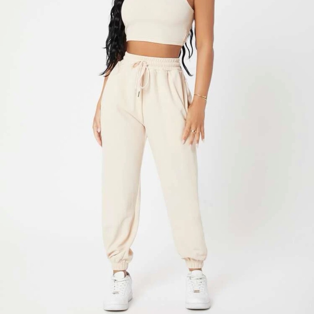 Beige Jogger